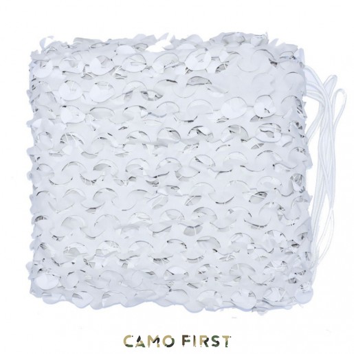 Filet Camo First® S-circle cut (snow)
