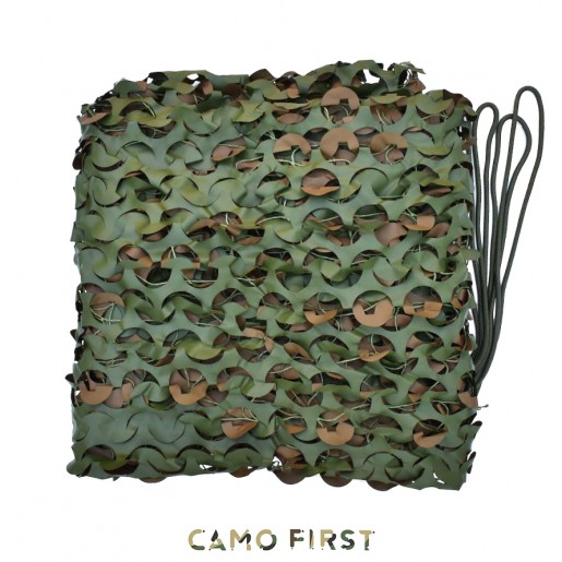 Filet Camo First® S-circle cut (forêt)