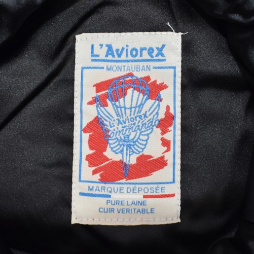 Béret Commando L'Aviorex® (bleu marine) étiquette