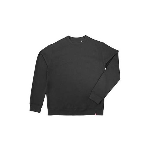 Sweat-shirt noir (fabrication française)