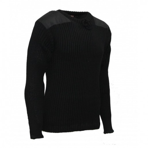 Pull Woolly Pully "The 1945" (noir) profil 
