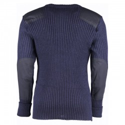 Pull The "Woolly Pully" original (navy) dos