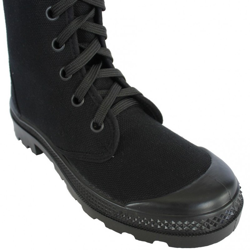 High shoes in Wissart canvas (black) 49,90 €