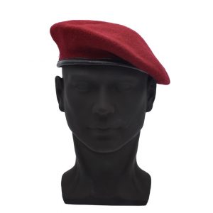 Béret militaire rouge amarante L'Aviorex® - Béret commando qualité