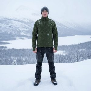 Gilet Eminence TECH+ 400 g/m² : isolation thermique haut niveau en laine mérinos