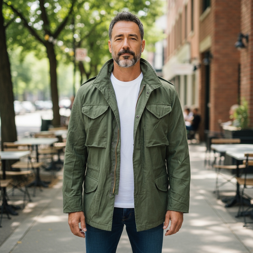 Original USA M-65 combat jacket: the indestructible vintage army field jacket