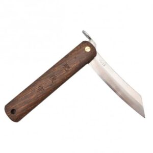 VG-10肥後守包丁 - 本物の長尾(柿の木)伝統モデル