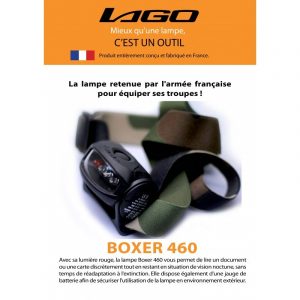 Stirnlampe Lago Boxer 460