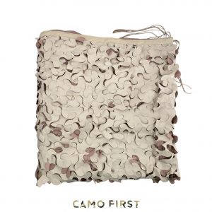 Red reforzada S-Cut 210D de camuflaje desértico - 80% de sombra y protección solar