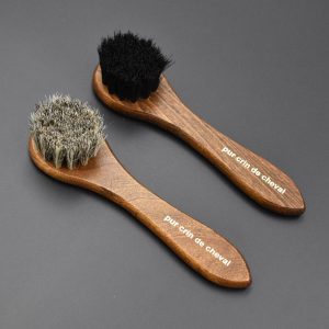 Shoe polish brush (100% horsehair)