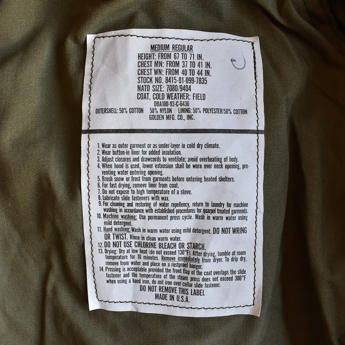 Original USA M-65 combat jacket: the indestructible vintage army field jacket - Image 4