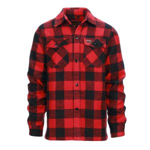 Outdoor Longhorn overshirt: the warm, rugged flannel lumberjack shirt