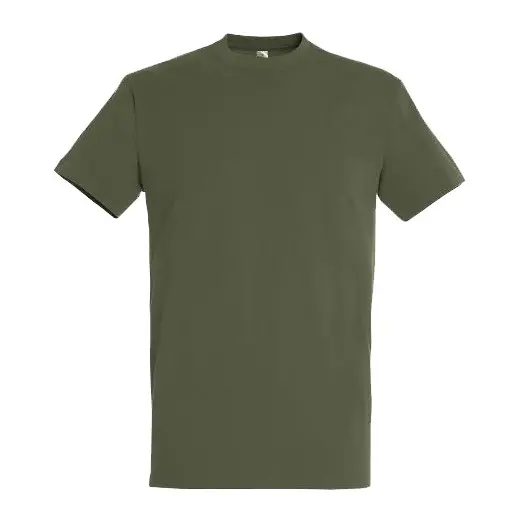 Khaki T-shirt 100% ringspun cotton | TM & Outdoor
