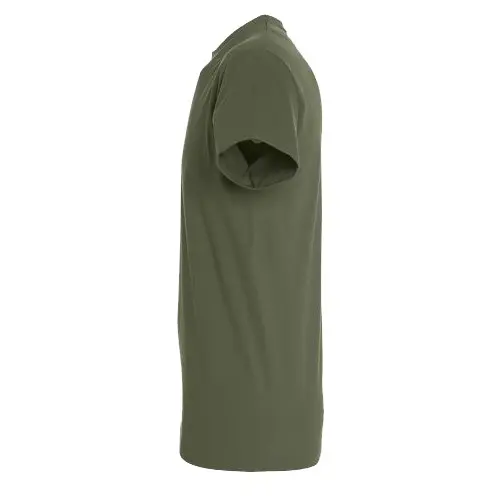 Khaki T-shirt 100% ringspun cotton | TM & Outdoor - Image 3