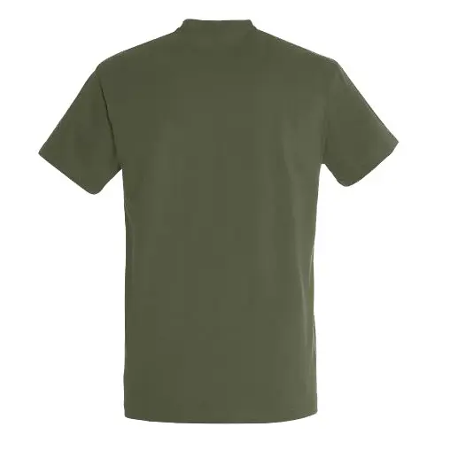 Khaki T-shirt 100% ringspun cotton | TM & Outdoor - Image 2