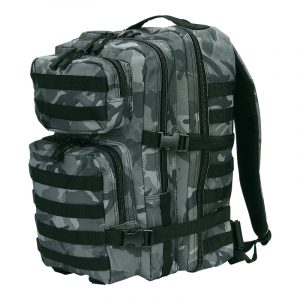 35L camo night military backpack - MOLLE system