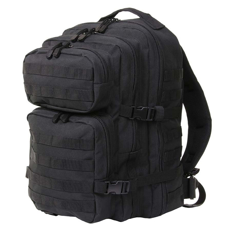 35L black tactical backpack - Versatile outdoor military