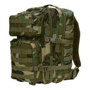 35L woodland military backpack - rugged outdoor bag