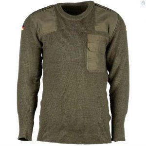 Militärischer Pullover Bundeswehr Original Schurwolle | TM & Outdoor