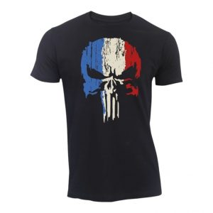 Maglietta Punisher France (nero)