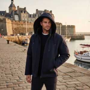 Marinejacke: wasserabweisende und warme Inshore-Jacke für die Schifffahrt