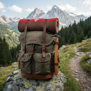 Couverture Armée suisse en laine épaisse – chaleur, style et robustesse - TM & Outdoor