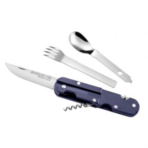 Coltello da bivacco multifunzione 6 in 1 - Strumento di sopravvivenza per il campeggio