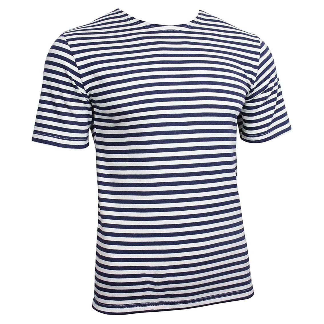 Telnyashka russe authentique : t-shirt rayé bleu et blanc de la marine, symbole militaire - TM & Outdoor