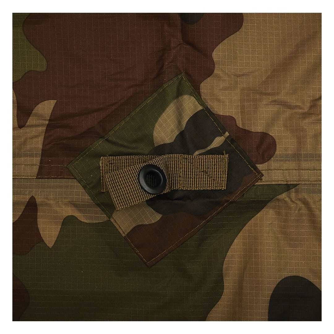 ビバーク用ターポリン超軽量2x3m防水カモCE - 画像 (5)