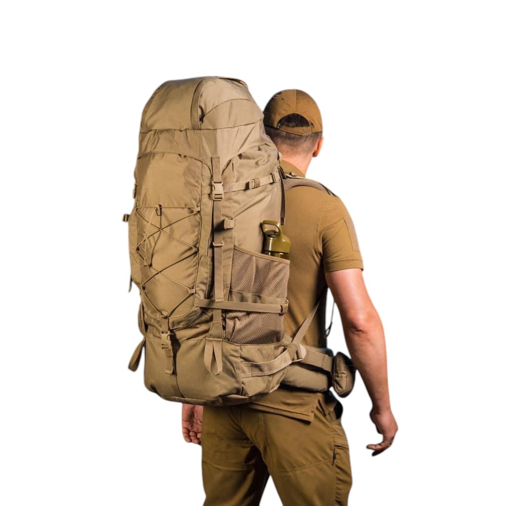 Sac à dos militaire 70L Félin : trekking et randonnée – Image 2