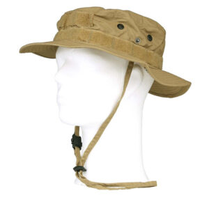 Chapeau de brousse militaire Le Baroudeur - camouflage coyote tactique