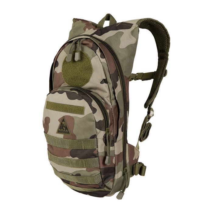 Sac à dos militaire modulable 20-30L camo CE - Zip ingénieux